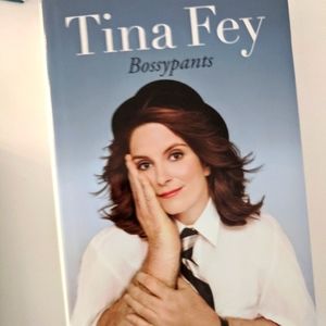 Tina Fey BOSSY PANTS hardcover book, NEW